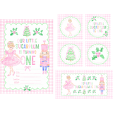 Our Little Sugarplum is One Party Printable Package