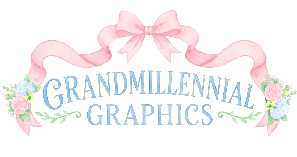 Grandmillennial Graphics