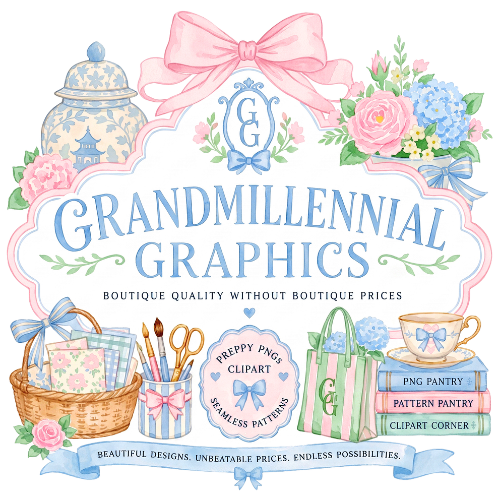 Grandmillennial Graphics