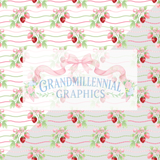 Sweet Summer Strawberries Seamless Patterns